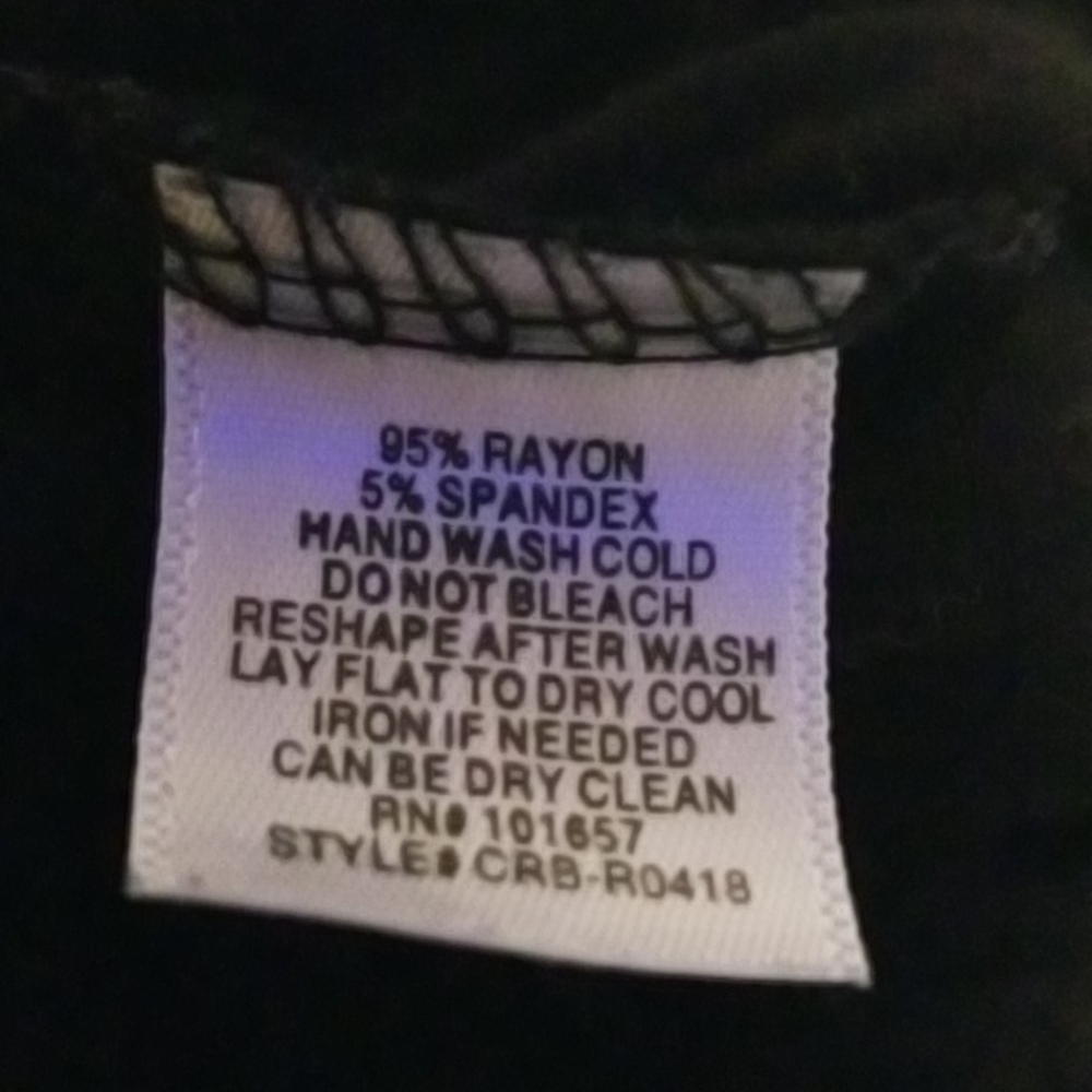 "Color Thread" Little Black Romper - Picture 10 of 12